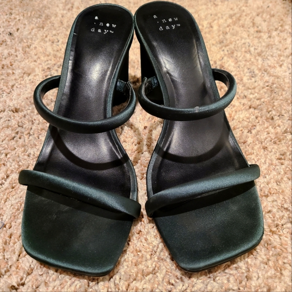 A New Day  Forest Green Heels